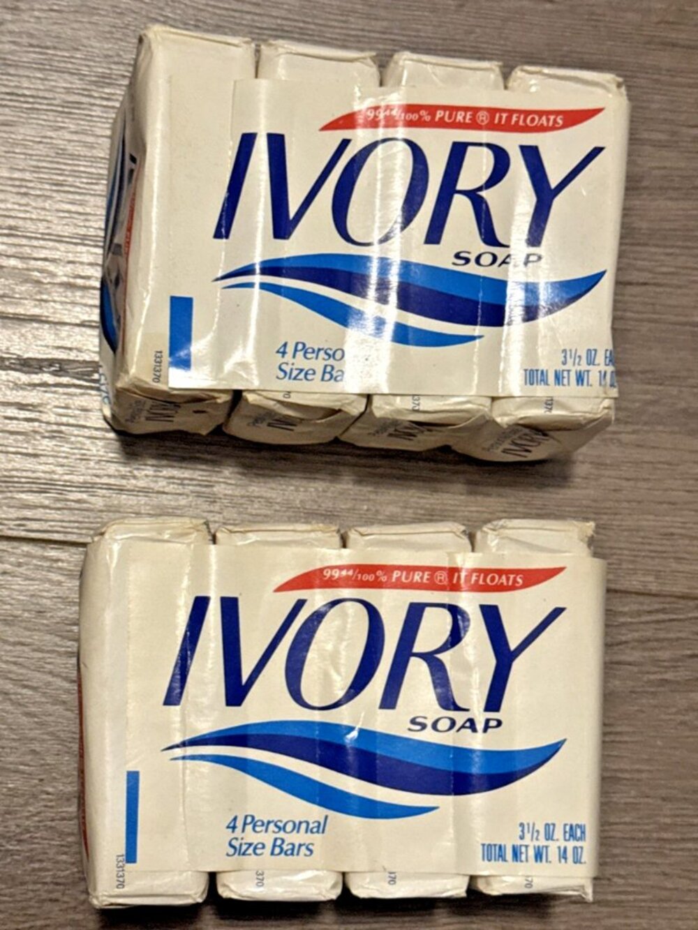 Vintage 1987 Ivory Bar Soap Lot of 8 Personal Size 3.5 oz USA Made Packaged NOS